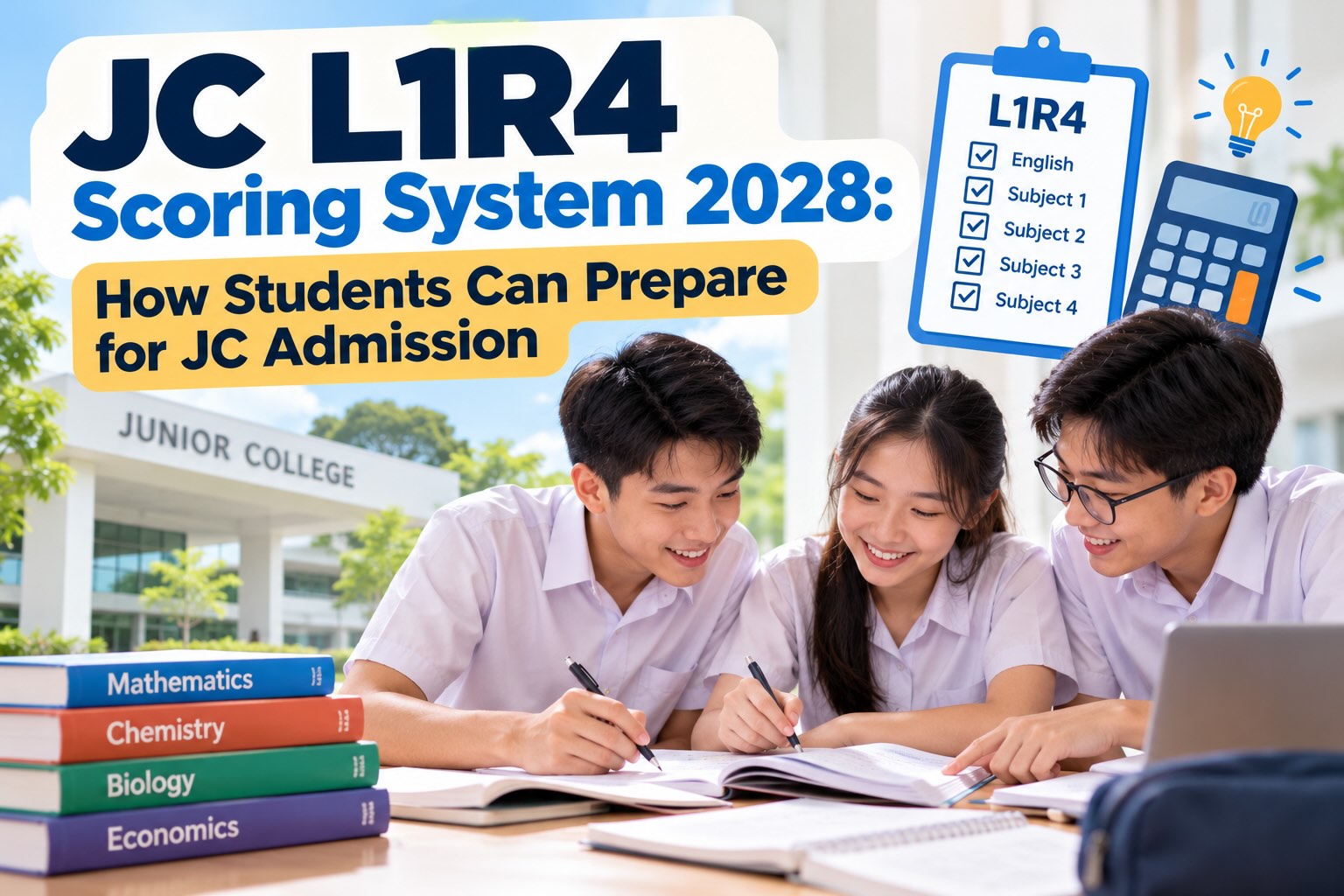 JC L1R4 Scoring System 2028: Prepare for JC Admission