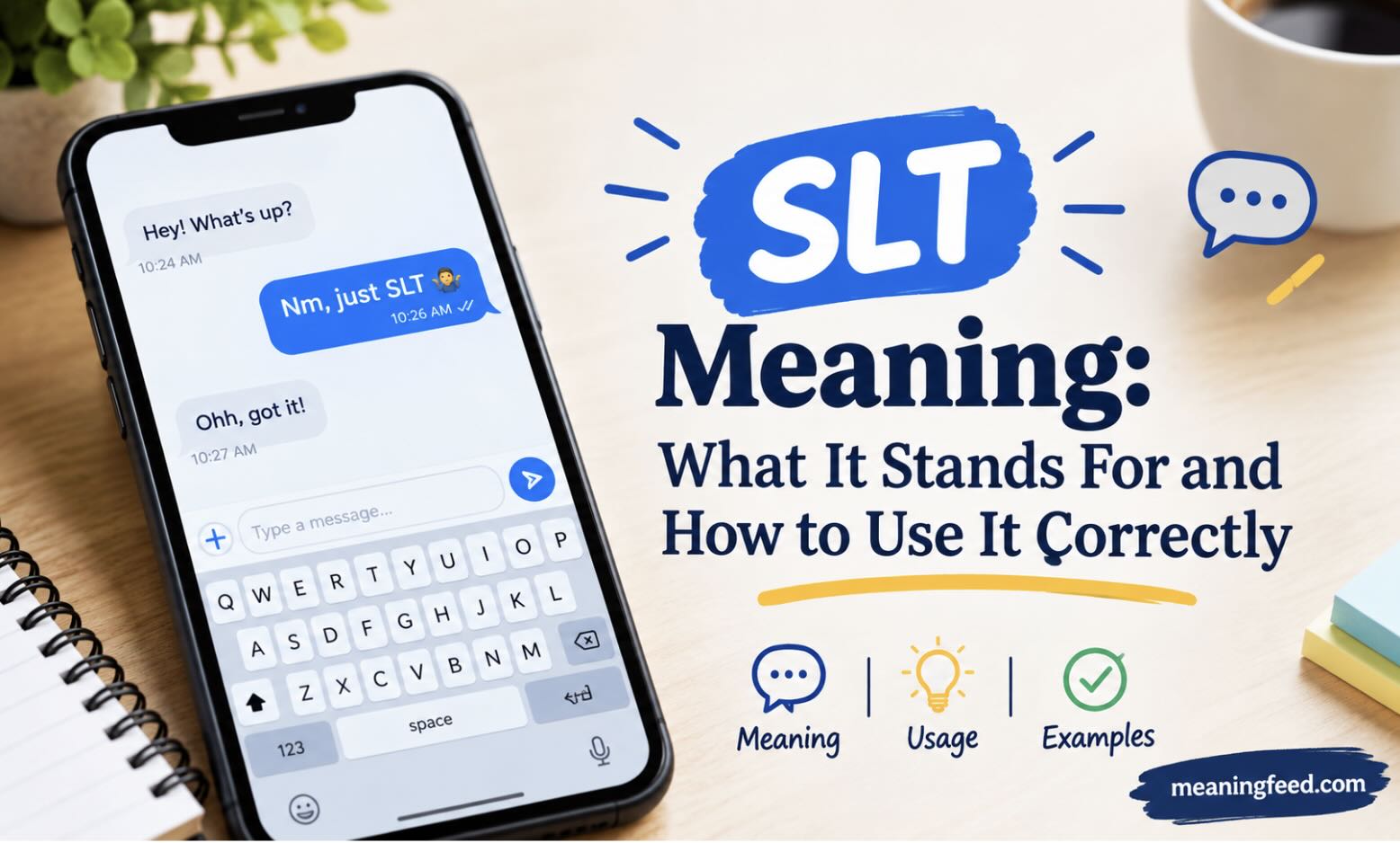 SLT Meaning: What It Stands For and How to Use It Correctly