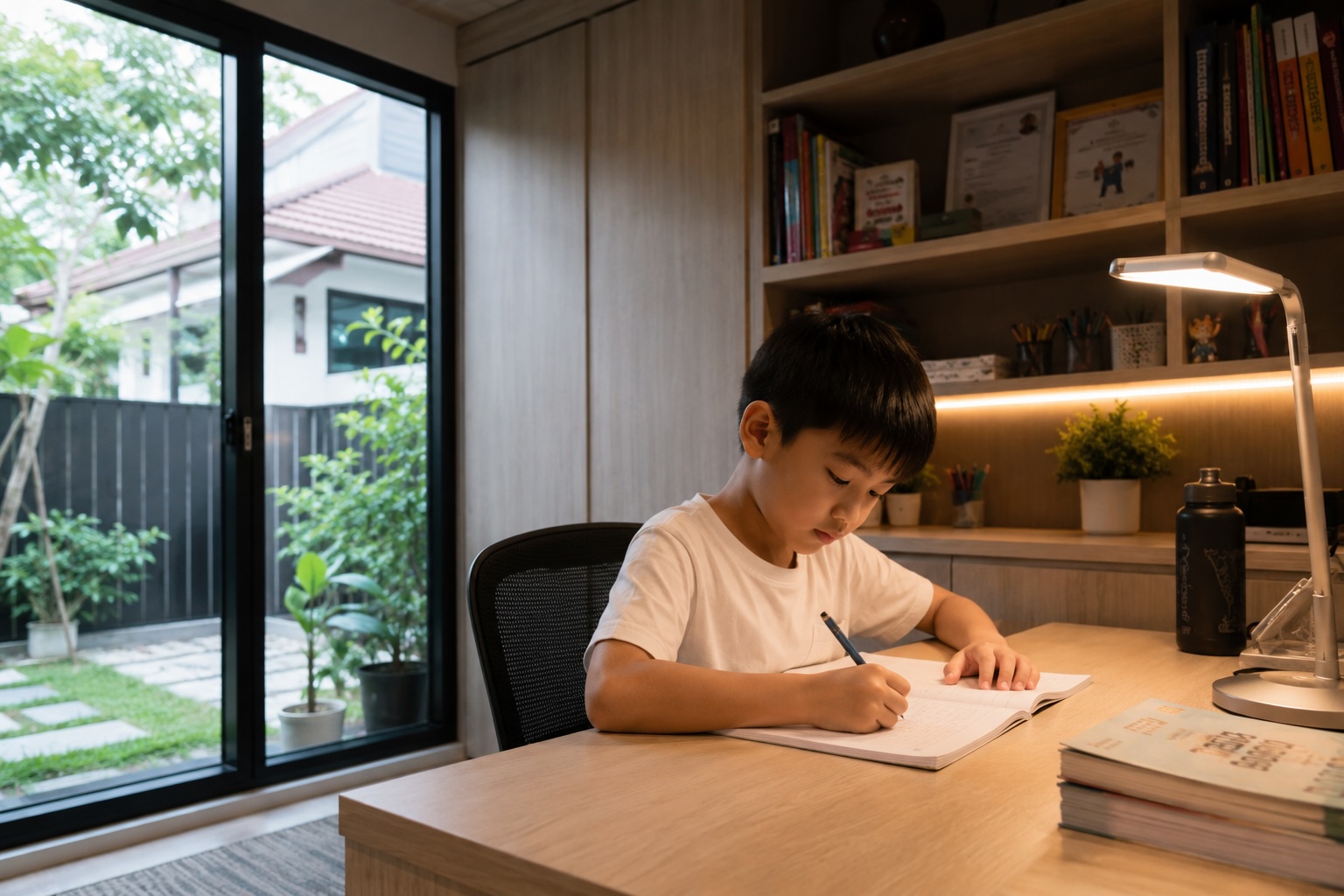 How the Design of a Study Space at Home Affects Academic Performance
