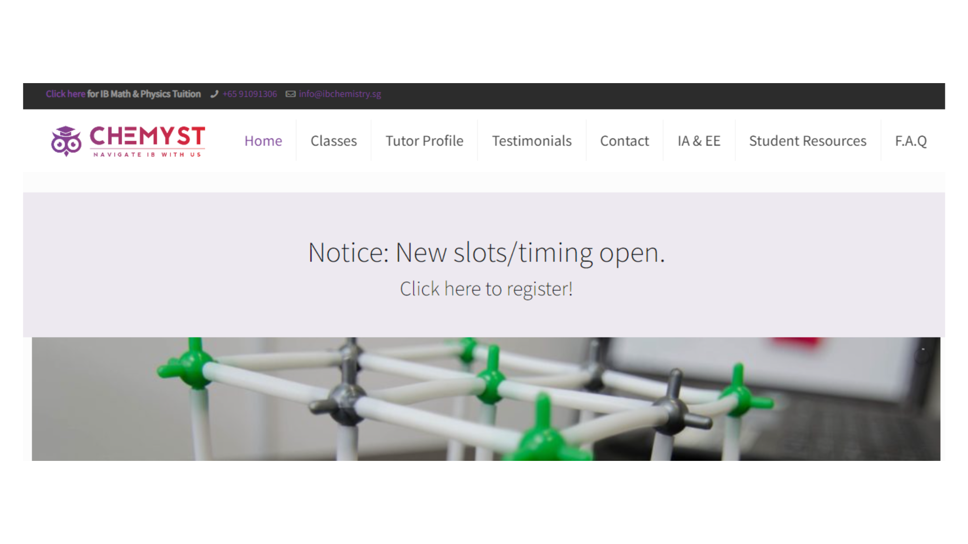 Chemyst is an IB Chemistry tuition center providing students with high-quality exam preparation and revision resources.