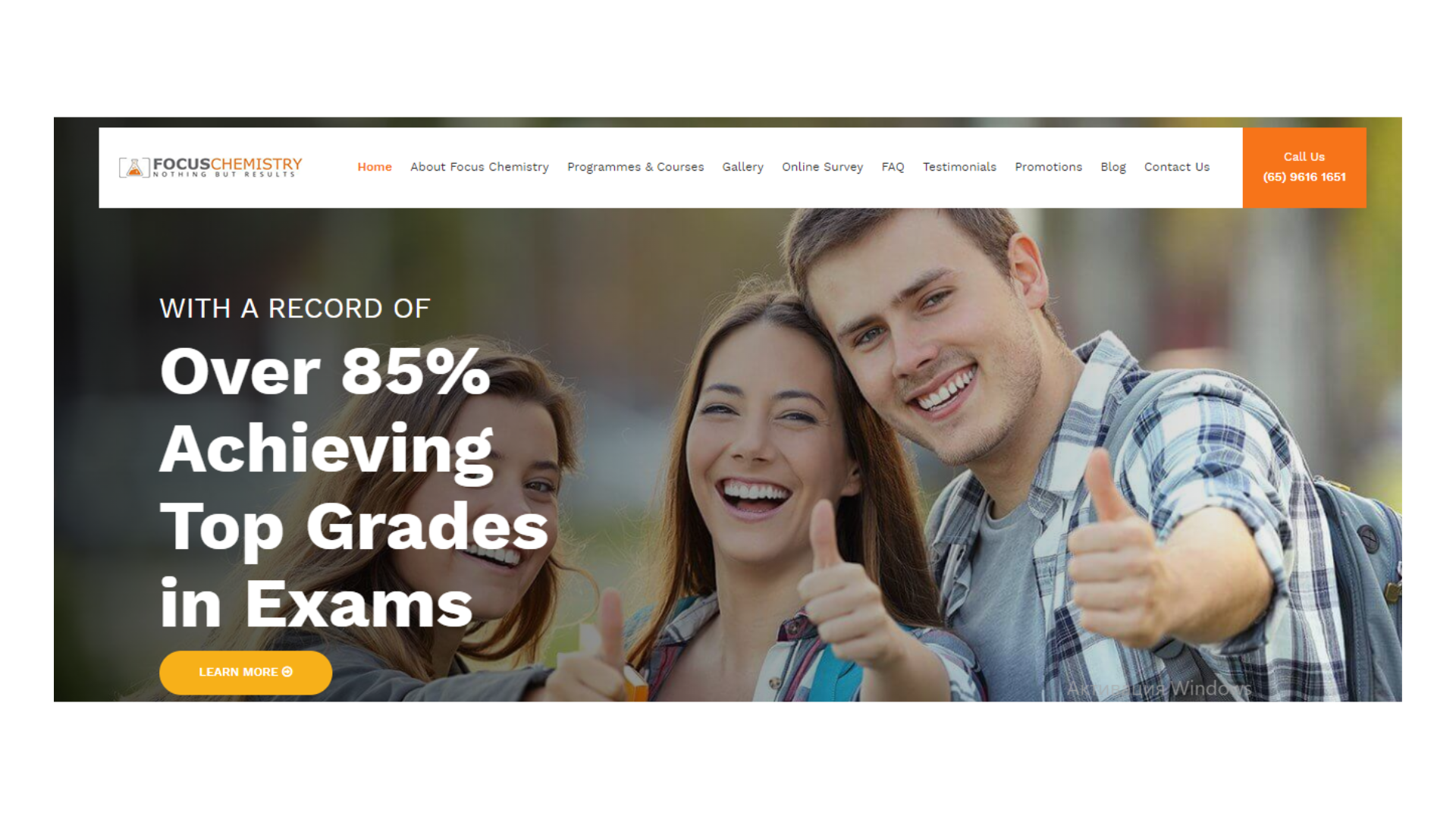 Focus Chemistry is a renowned Chemistry tutoring service in Singapore, led by experienced tutor Dion Khoo. With over two decades of teaching experience