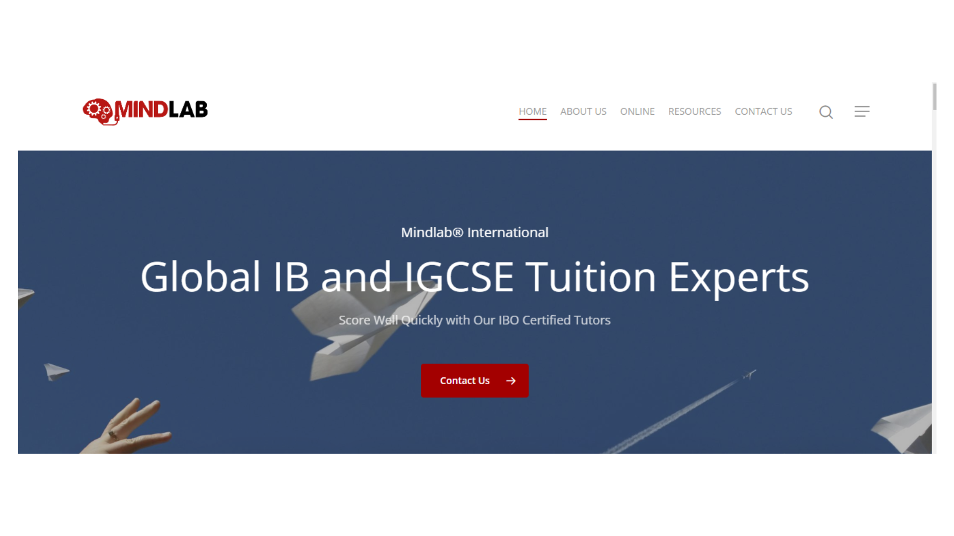 Mindlab® International is an educational center based in Singapore specializing in providing tuition for IBDP