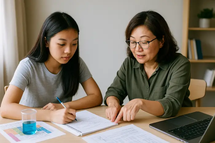 Exam-Focused Chemistry Tuition for O-Level, A-Level, IB