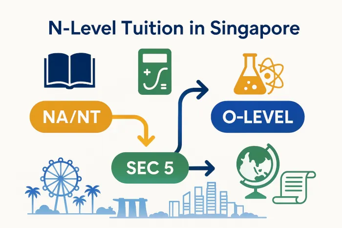N Level Tuition in Singapore — 1-to-1 Coaching for NA/NT Streams