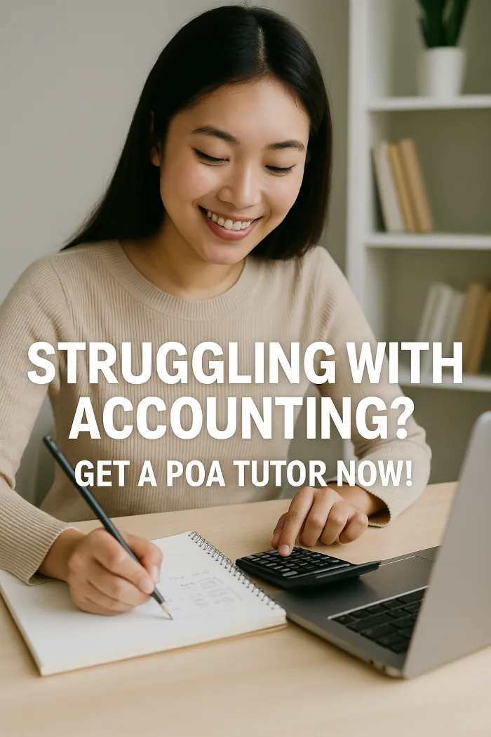 Master Principles of Accounts with Top Singapore Tutors